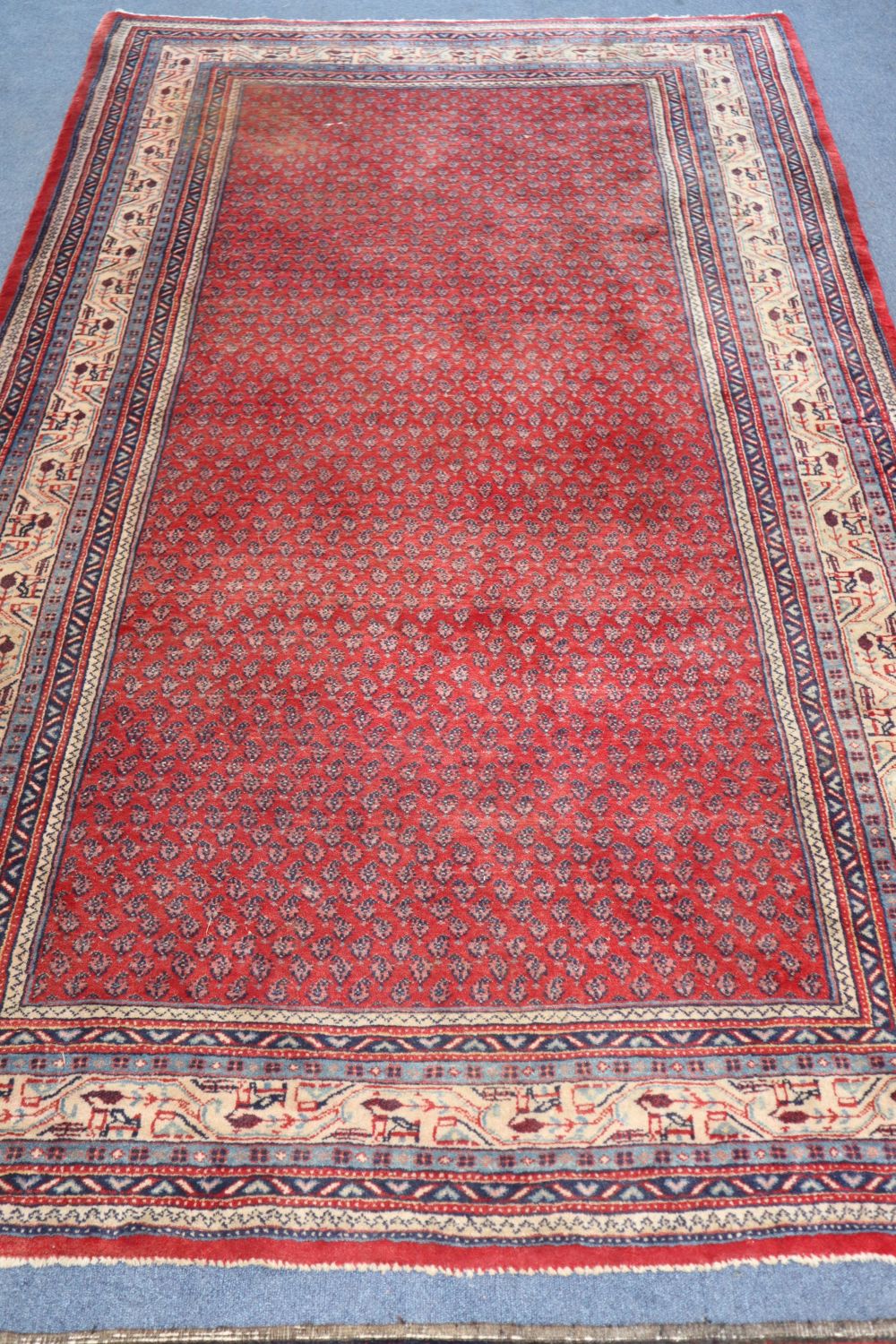 An Afshar rug, 206 x 166cm